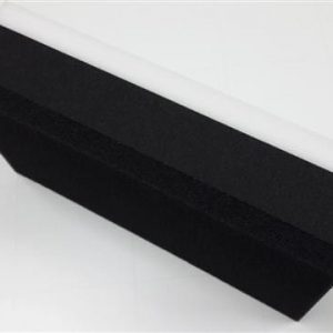 Blackboard eraser with special cleaning material