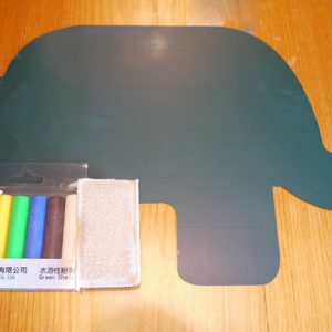 Elephant blackboard set